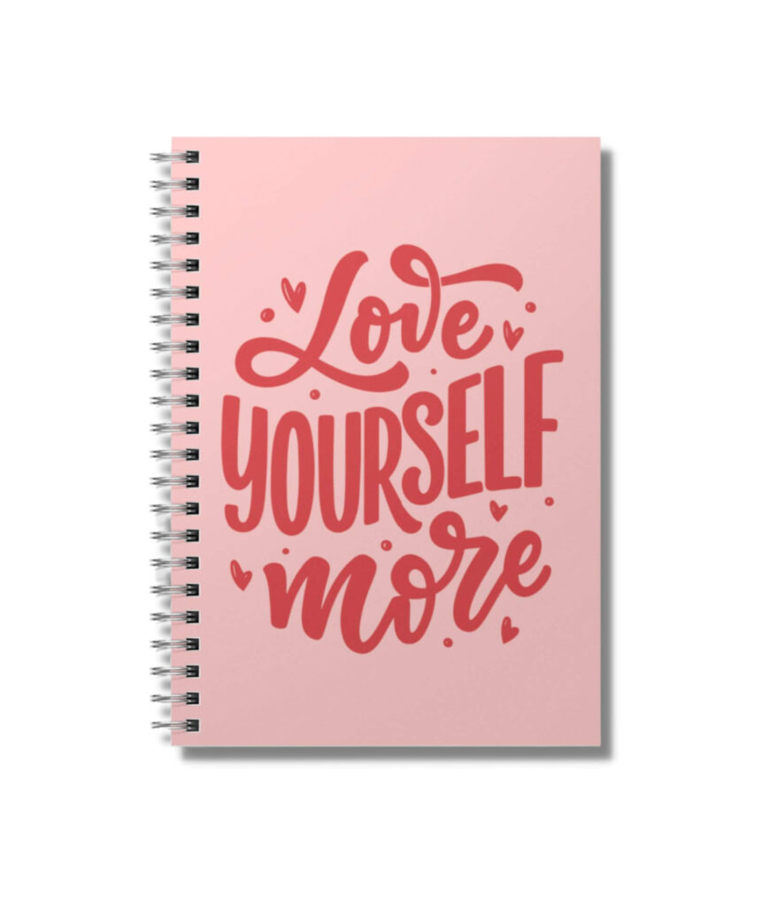 LoveYourSelfNotebookFMockup