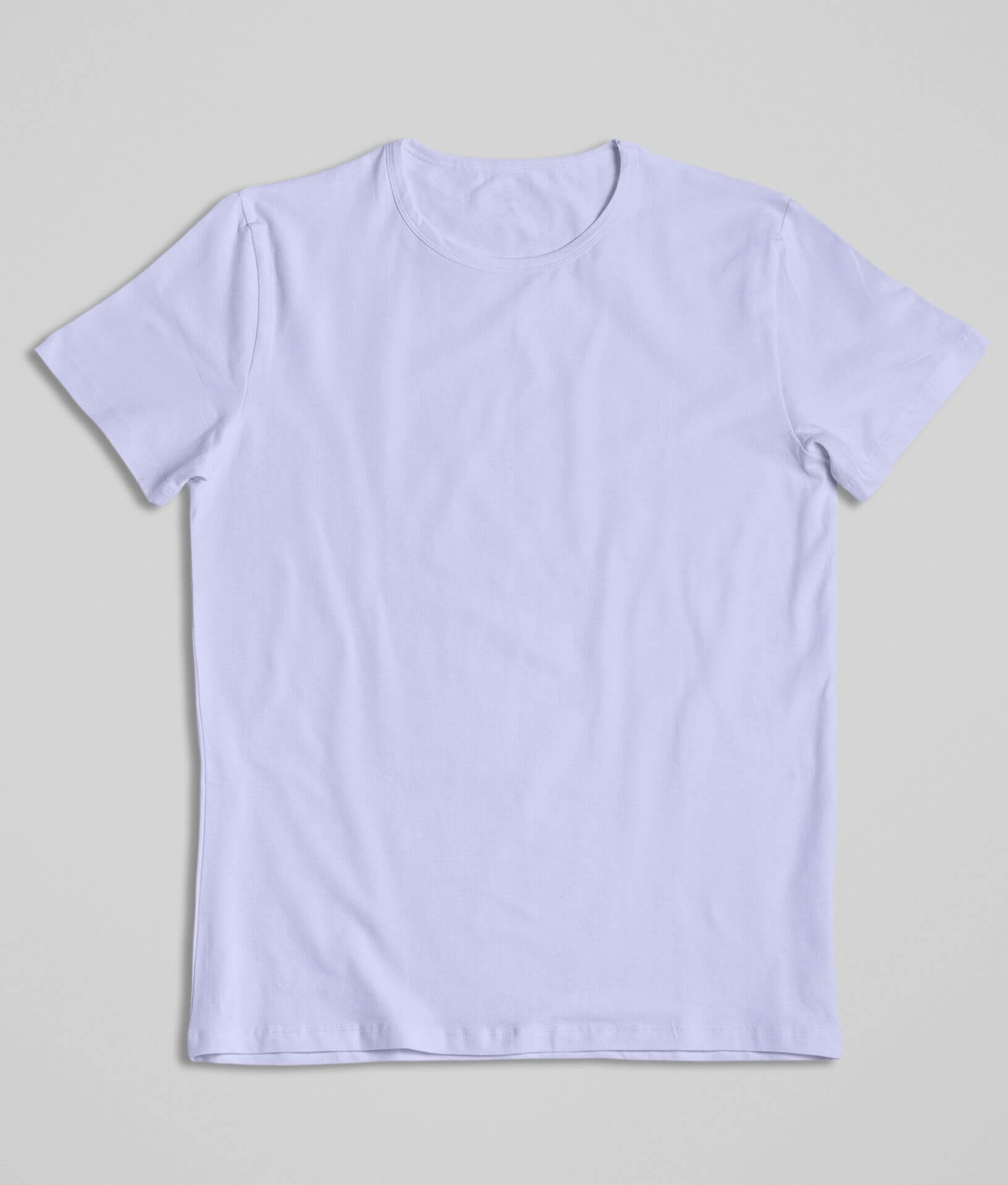 TEXT PRINT WASHED T-SHIRT - Blue / Lavender