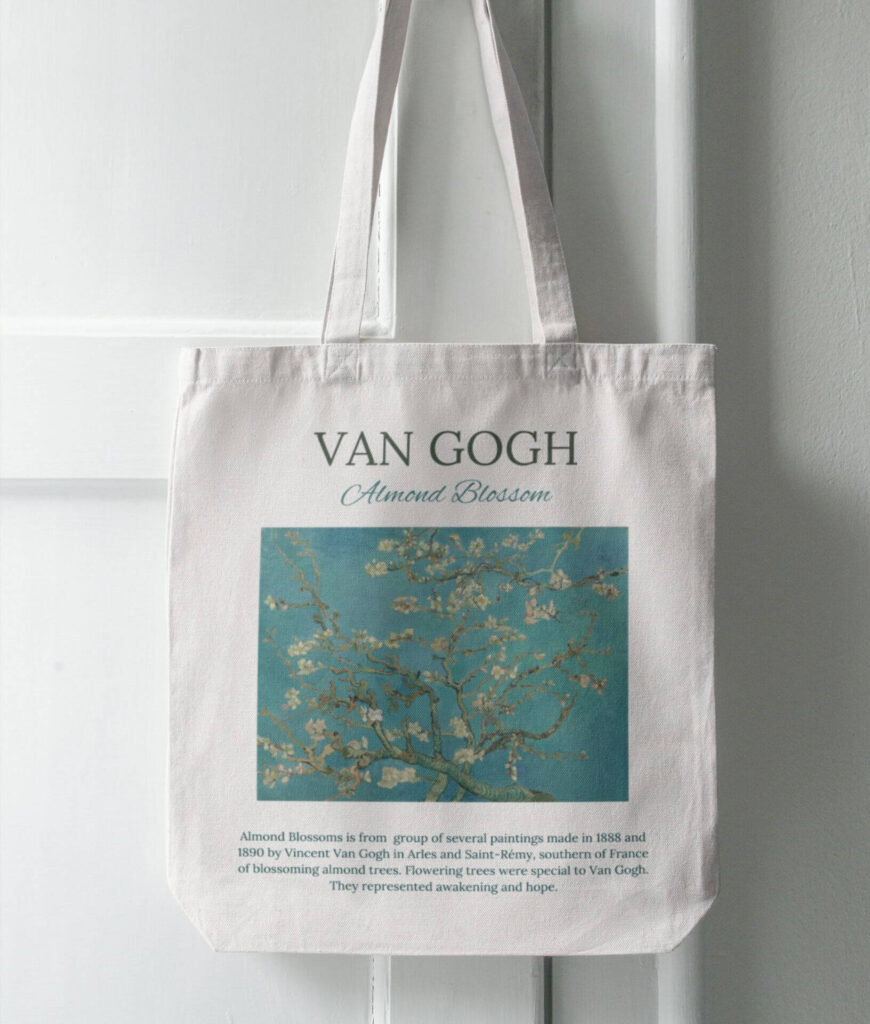 Almond Blossom Van Gogh Tote Bag