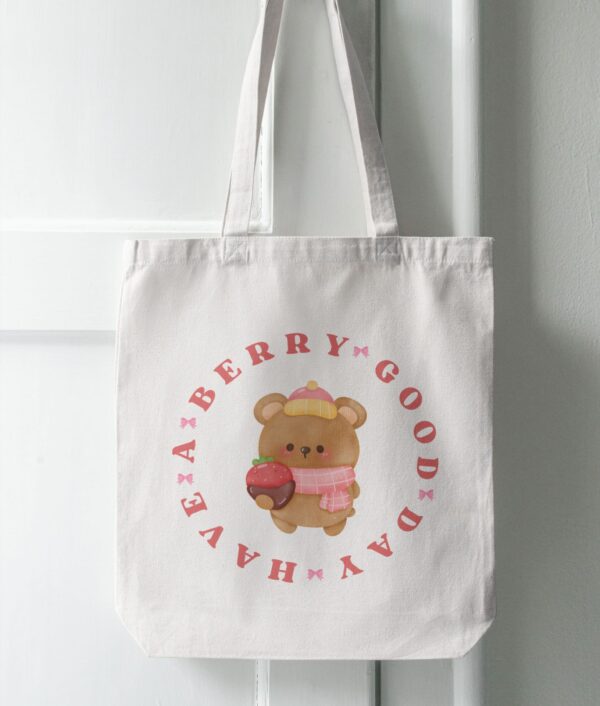 Berry Bear Tote Bag