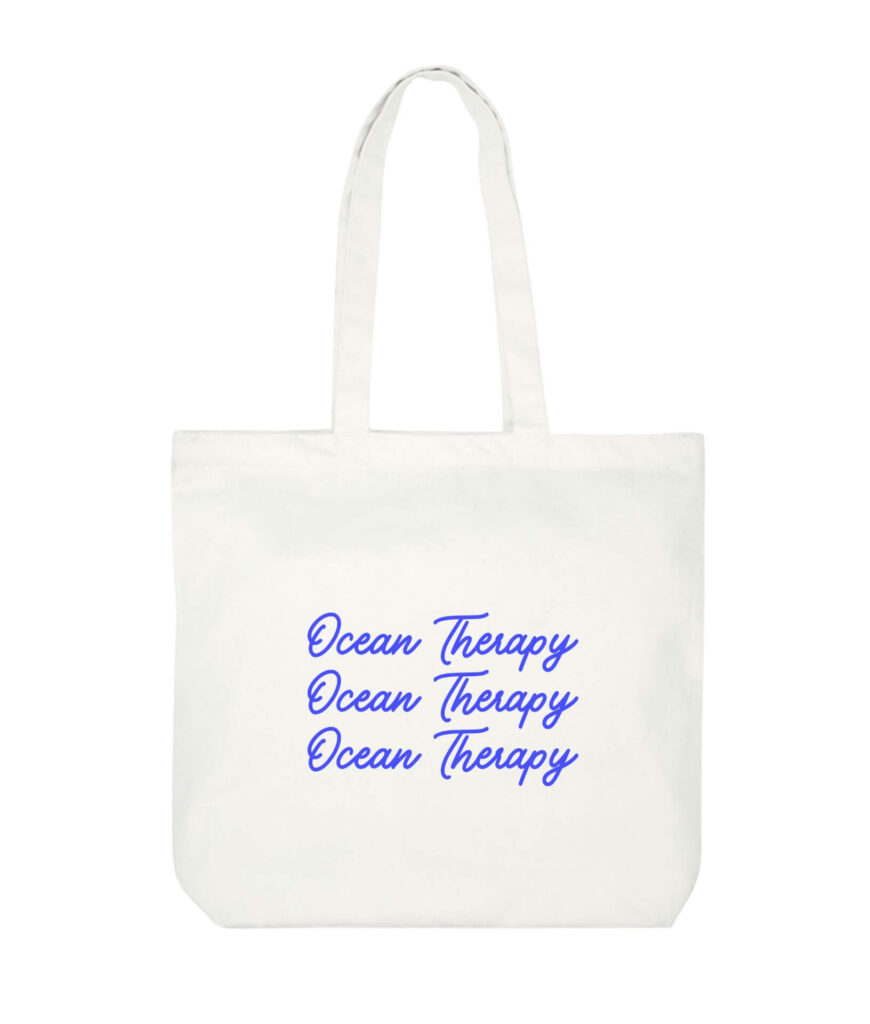 Ocean Therapy large tote bag
